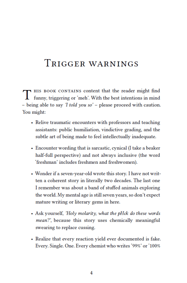 Periodic Tales - The Freshman Mole